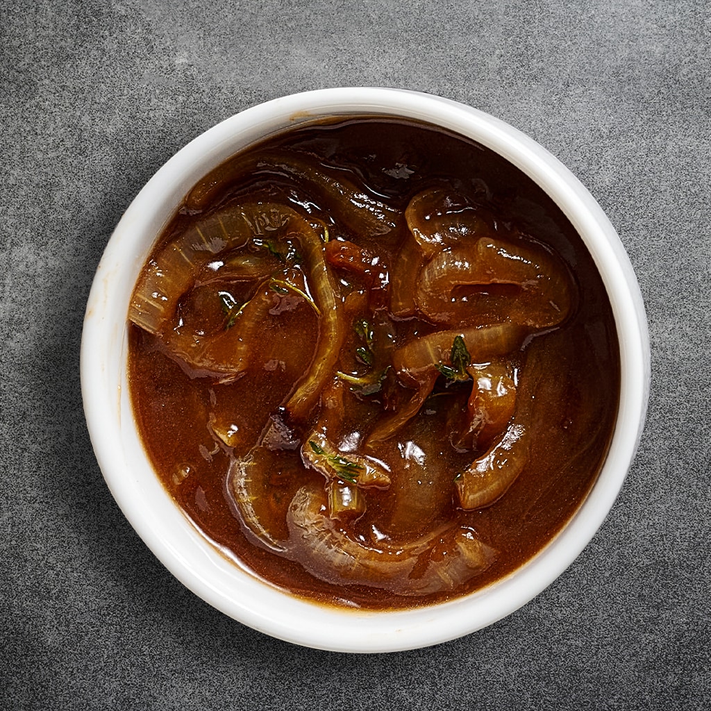 Caramelized Onion and Thyme Gravy