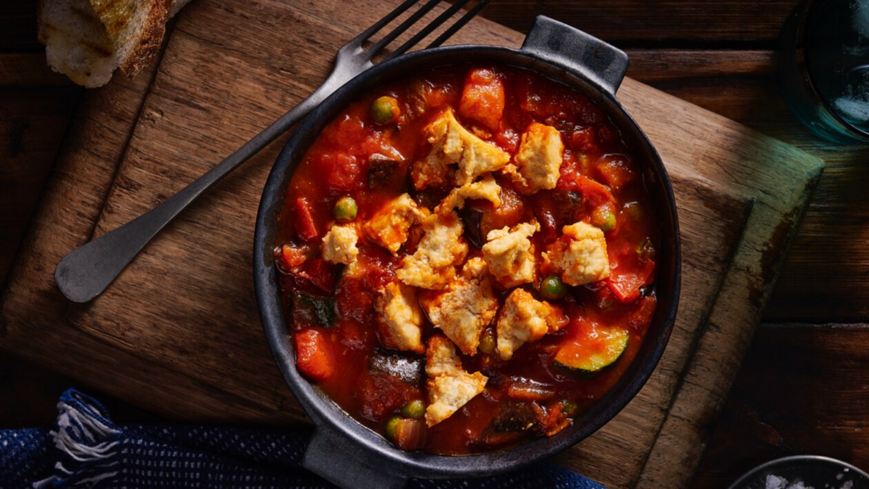 Smoked Vegan Shakshuka – Recipe Smoked Vegan Shakshuka – Recipe