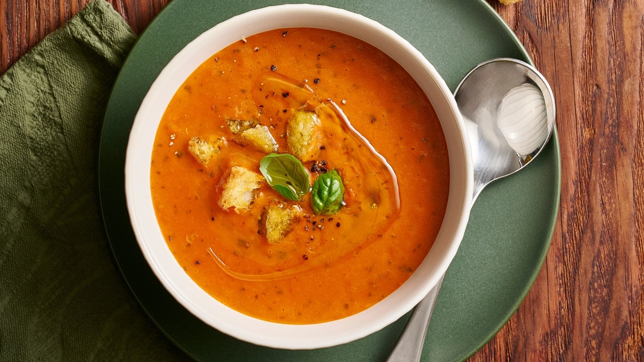 Creamy Tomato and Basil Soup – Recipe