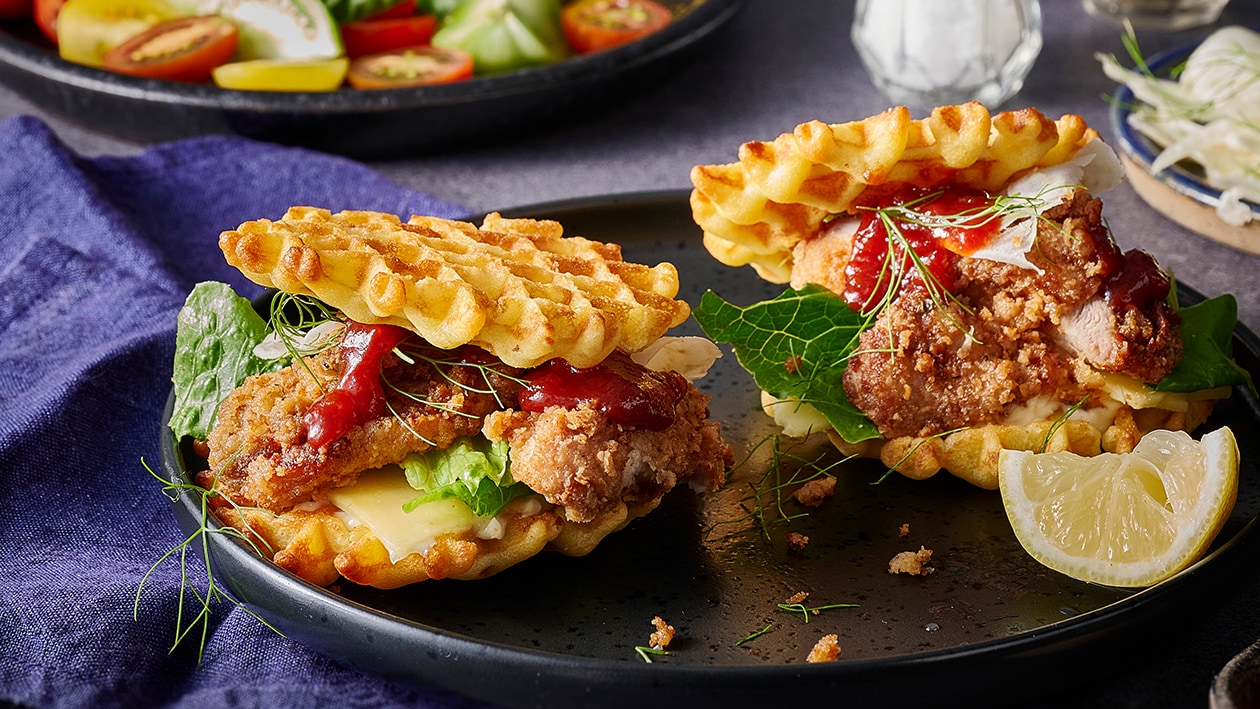 Chicken Waffle Sliders – Recipe