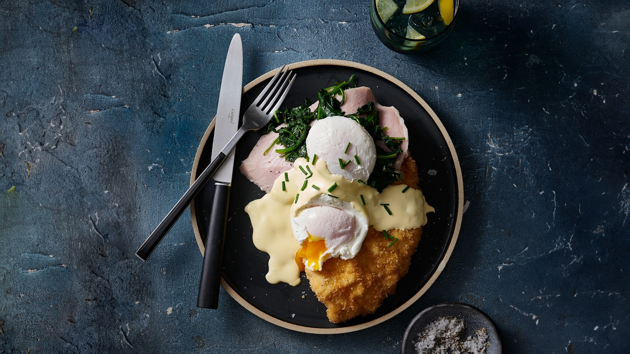 Eggs Benny Chicken Schnitzel – Recipe