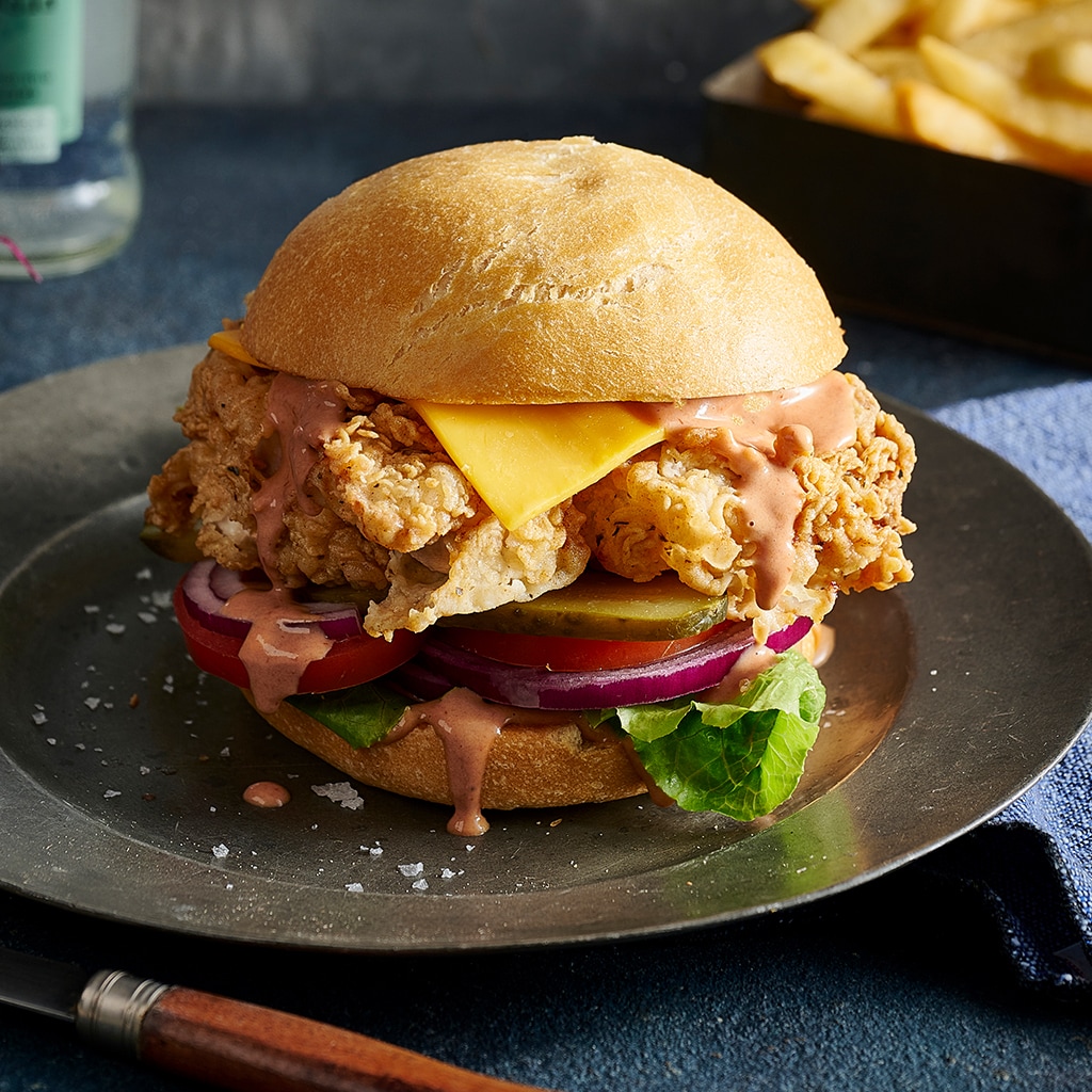 Fried Chicken Burger