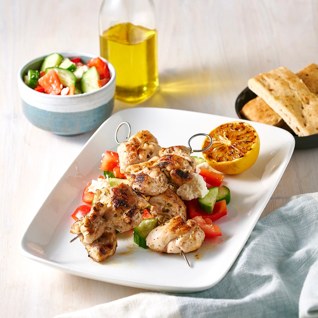 Greek Chicken Kebabs Greek Chicken Kebabs