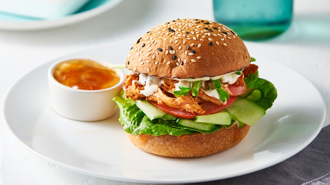 Pulled Tandoori Chicken Sandwich – Recipe