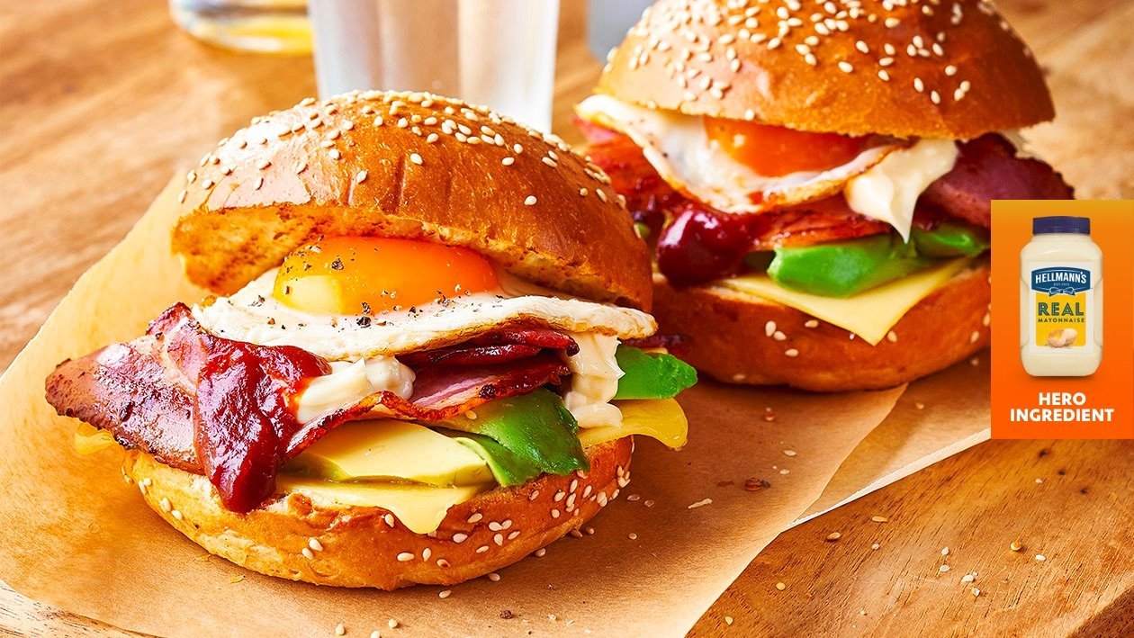 Bacon, Egg & Avo Roll – Recipe Bacon, Egg & Avo Roll – Recipe