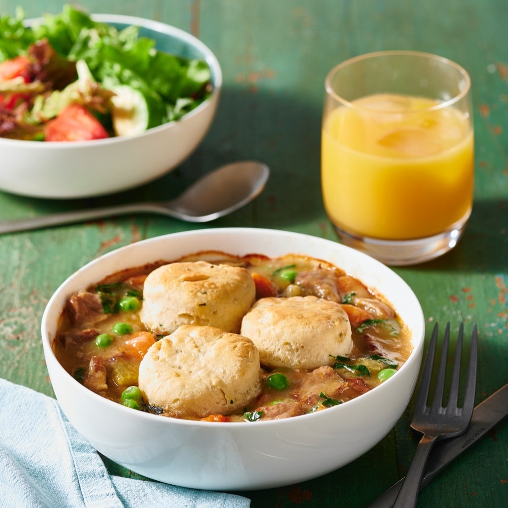 Old Style Pork Casserole with Chive Dumpling Old Style Pork Casserole with Chive Dumpling