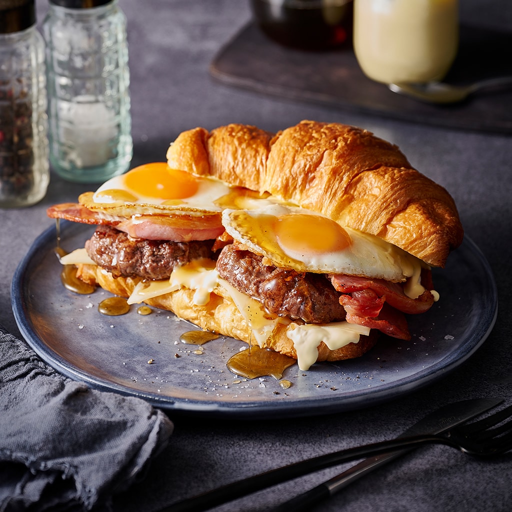 Croissant Burger Croissant Burger
