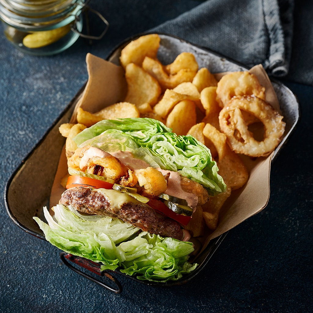 In and Out Style Burger