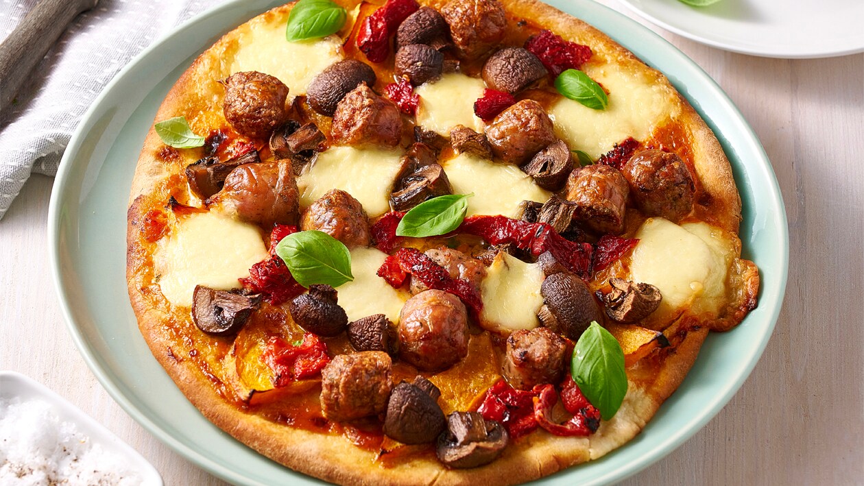 Middle Eastern Lamb Pizza – Recipe Middle Eastern Lamb Pizza – Recipe