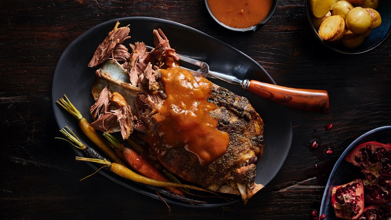 Middle Eastern Slow Roast Lamb – Recipe