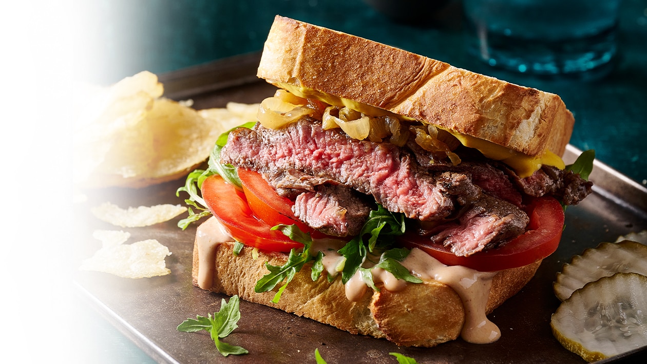 Steak Sandwich with Chipotle Aioli – Recipe Steak Sandwich with Chipotle Aioli – Recipe