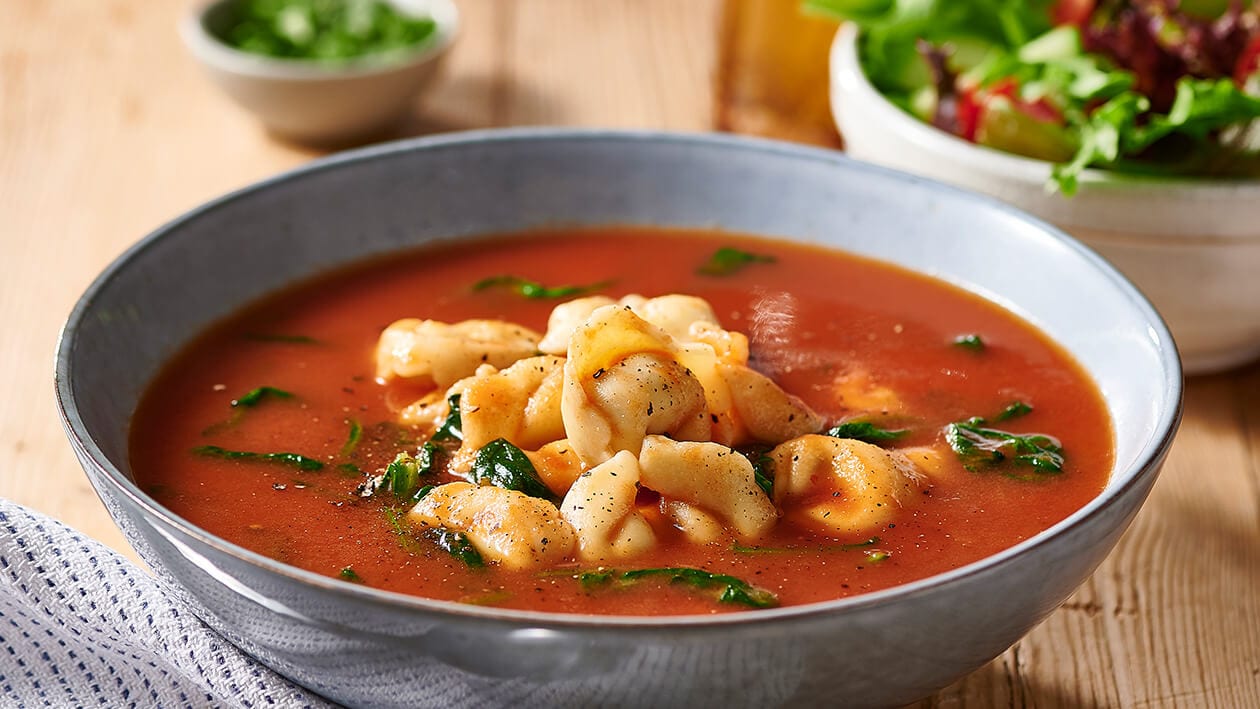 Tortellini soup – Recipe