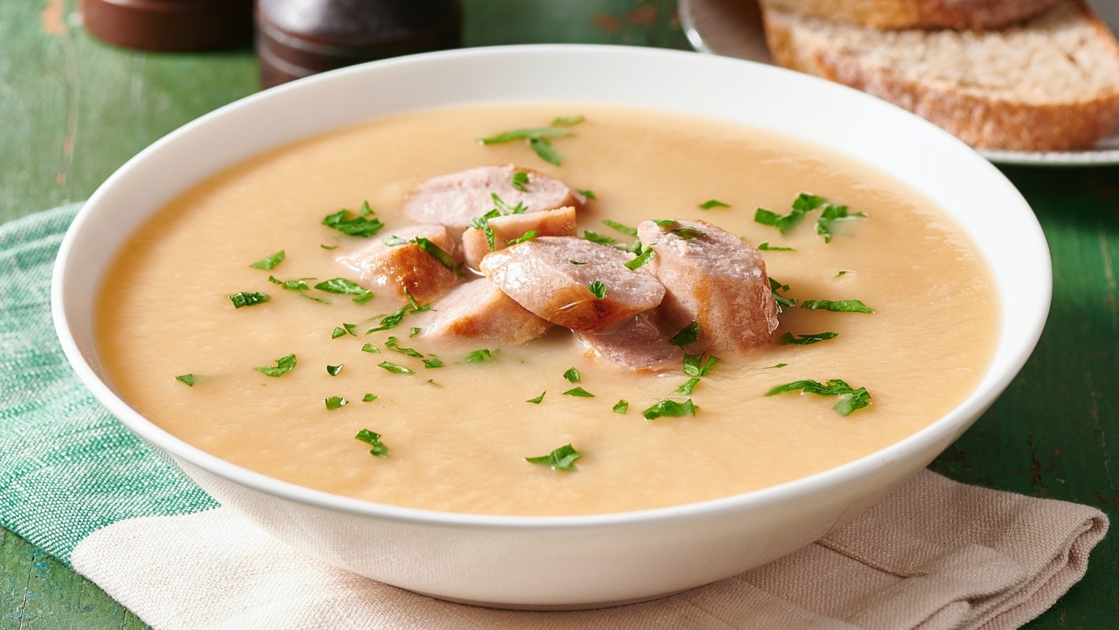 Roast Parsnip and Sausage Soup – Recipe Roast Parsnip and Sausage Soup – Recipe