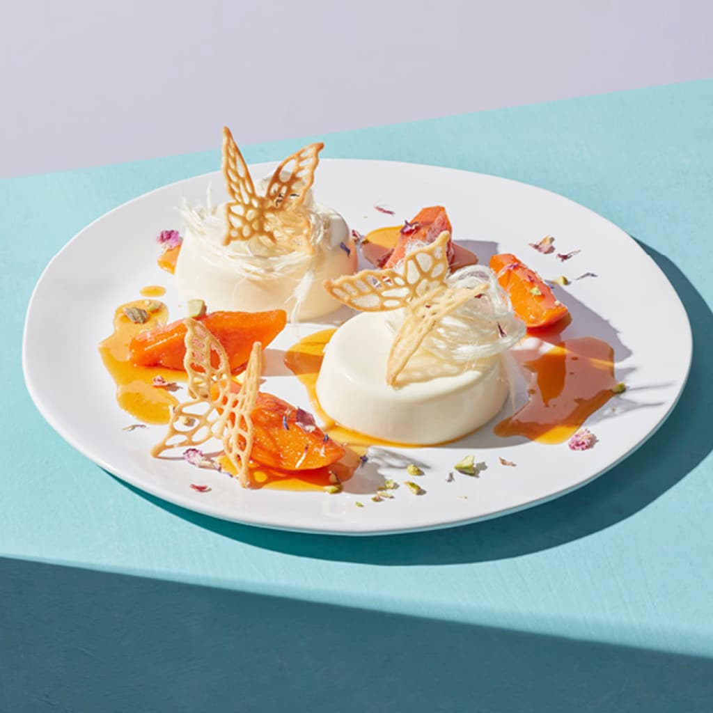 Rosewater Panna Cotta Rosewater Panna Cotta