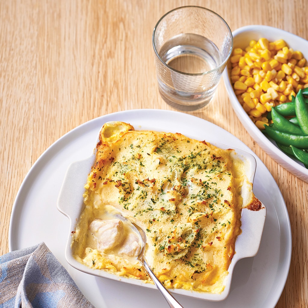 Fish Pie with Potato Top Fish Pie with Potato Top