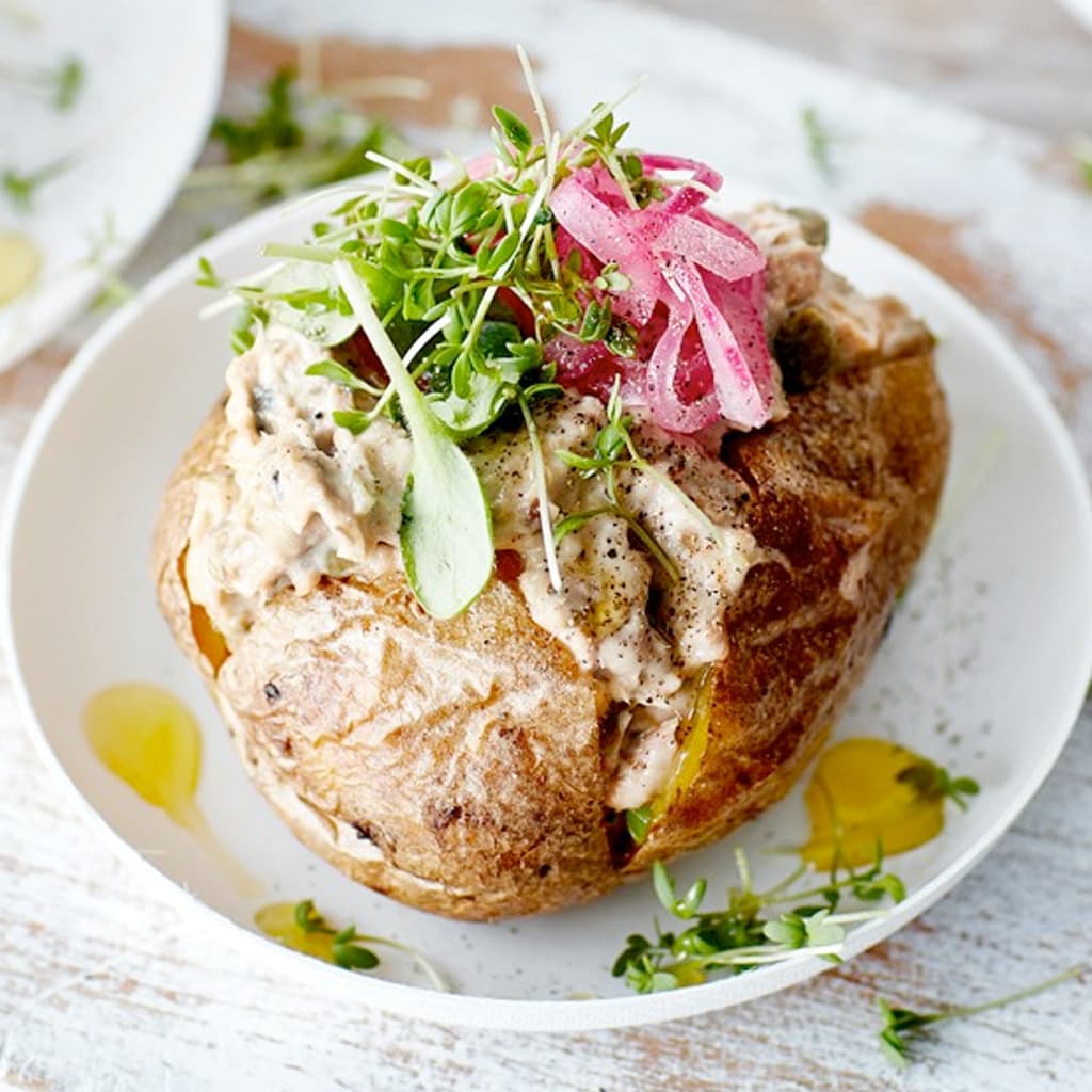 Jacket Potato with Tuna Salad