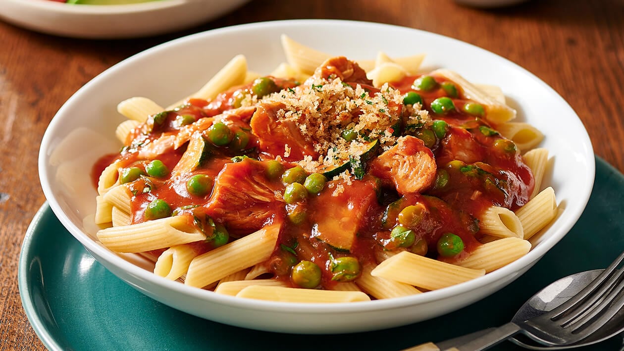 Tuna tomato pasta – Recipe