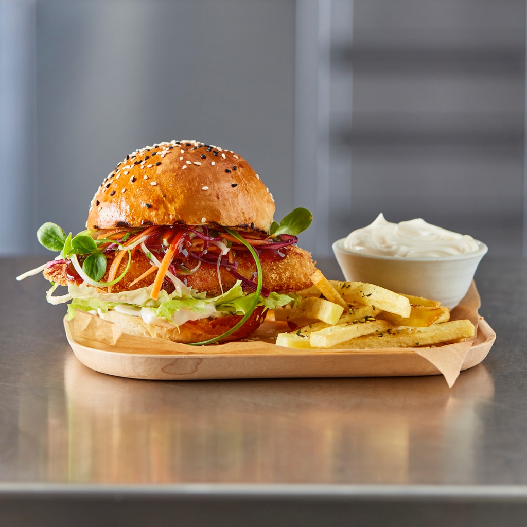 Chicken Katsu Burger Chicken Katsu Burger