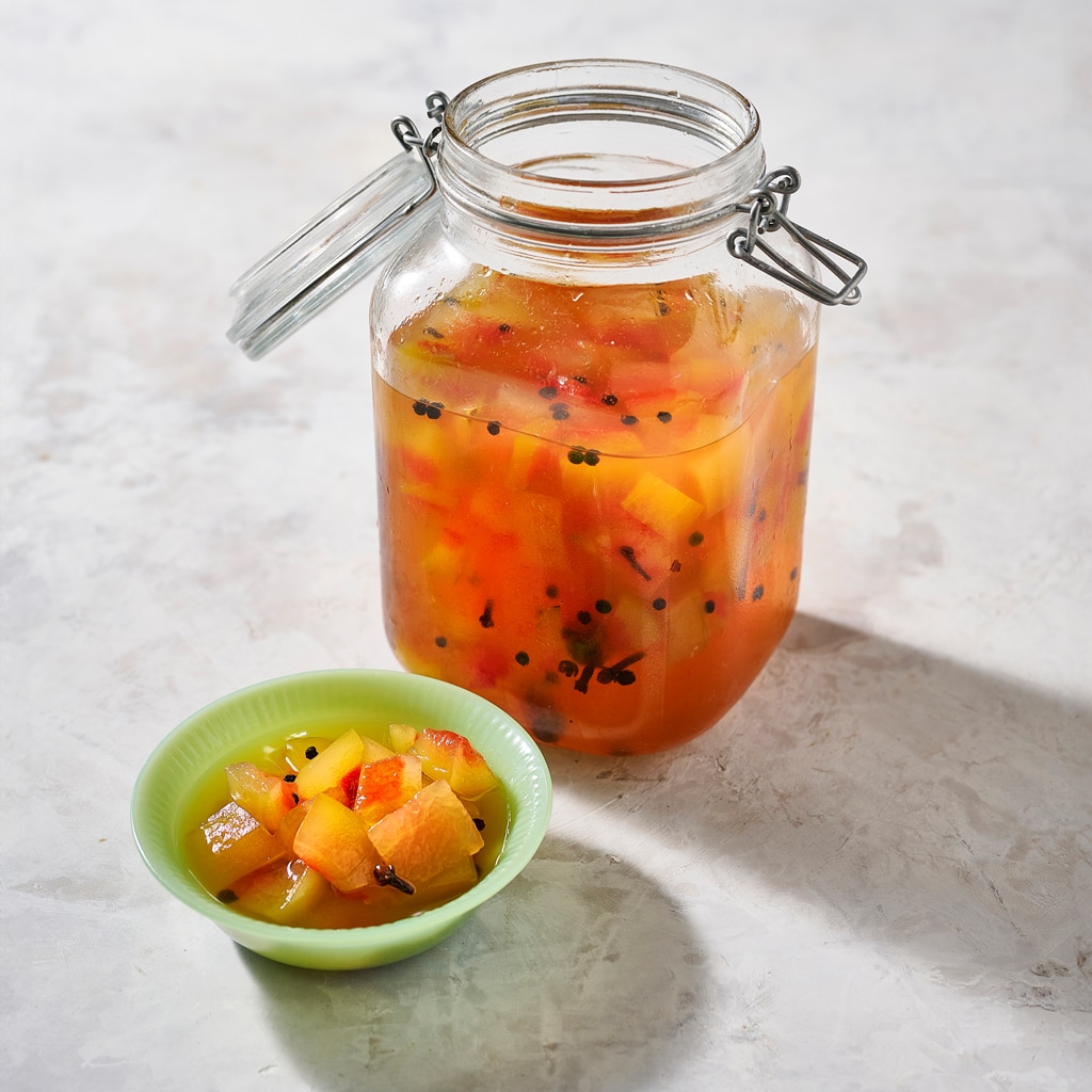 Pickled Watermelon Rind