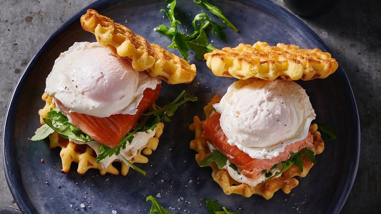 Waffle Breakfast Burger – Recipe