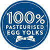 100% Pasteurised Egg Yolks Hellmanns