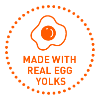 Made with Real Egg Yolks