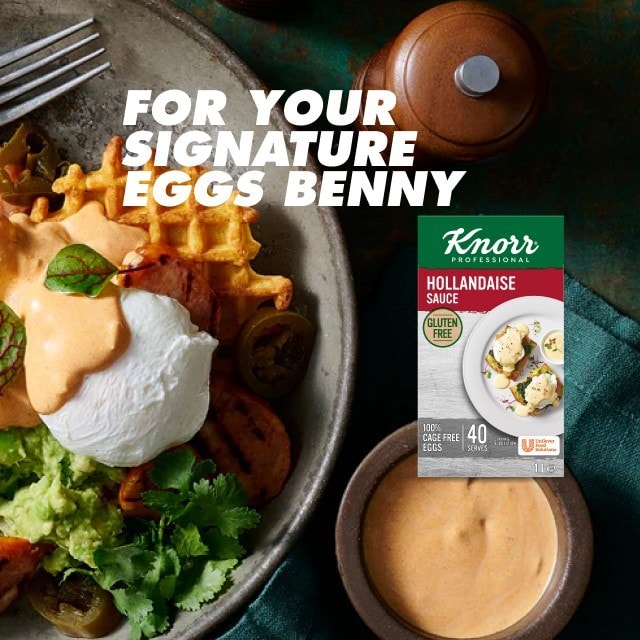 KNORR Hollandaise Sauce Gluten Free 1L