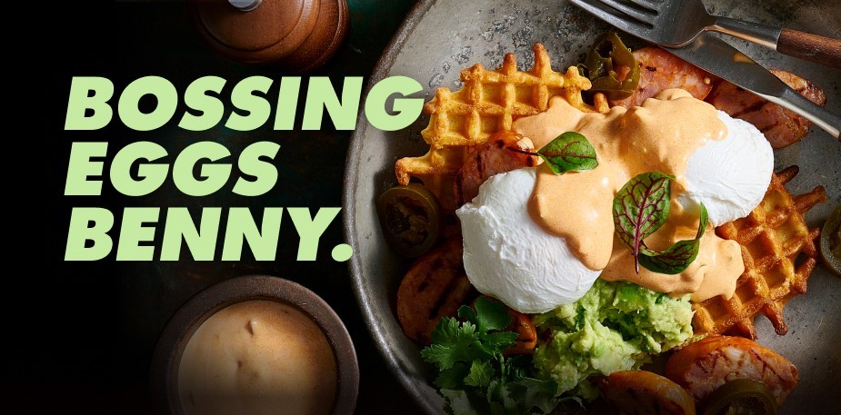 Bossing eggs Benny