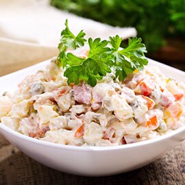 Russian salad Russian salad