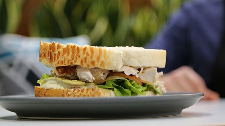 Classic chicken sandwich Classic chicken sandwich