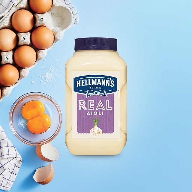 HELLMANN'S Real Aioli Gluten Free 2.35kg