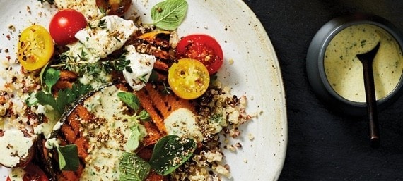 Creamy charred pumpkin salad Creamy charred pumpkin salad