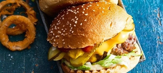 Honest to Goodness American Cheese Burger Honest to Goodness American Cheese Burger