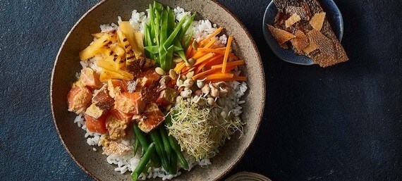 Spicy Salmon Poke Spicy Salmon Poke