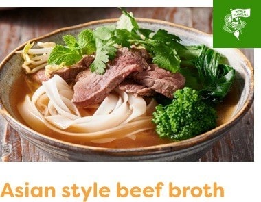 Asian style beef broth