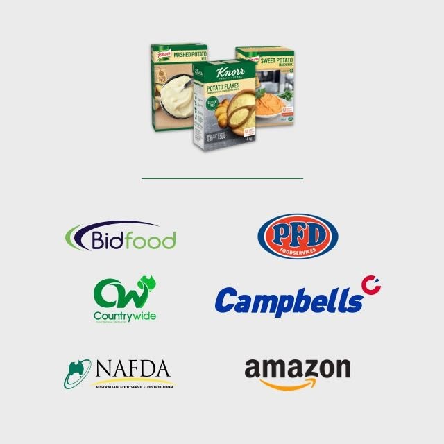 Where to buy Knorr Potato Range