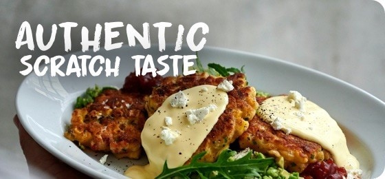 Authentic scratch taste Authentic scratch taste