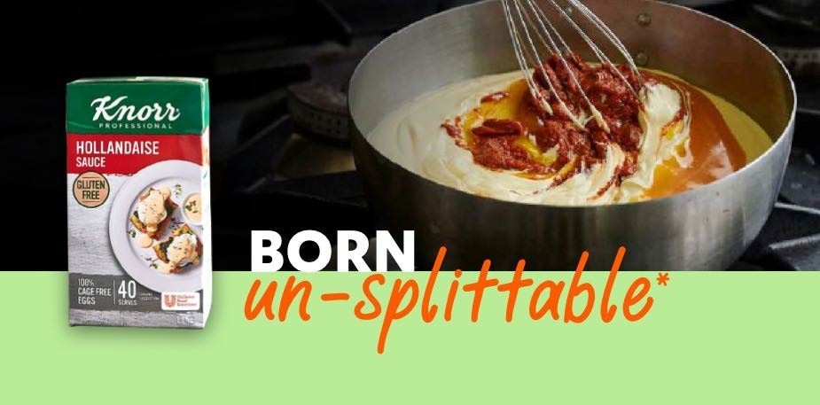 Knorr Hollandaise sauce PDF brochure