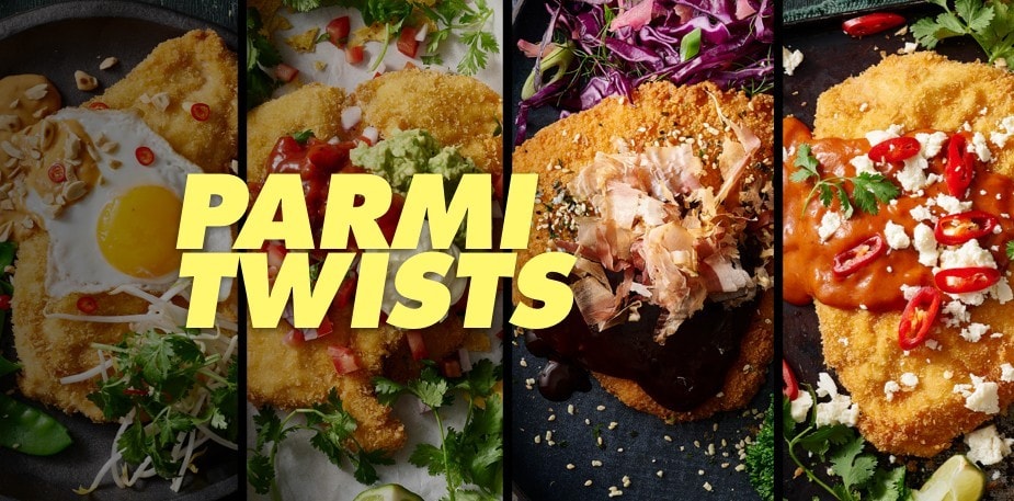 10 recipes for parmi with a twist