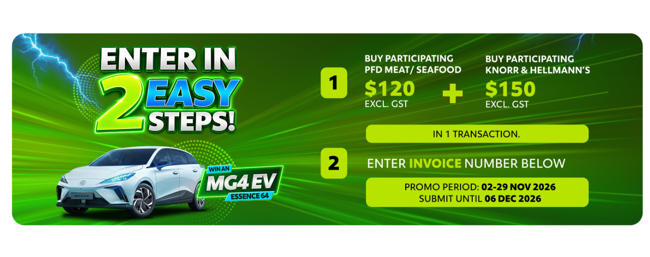 Enter in 2 easy steps