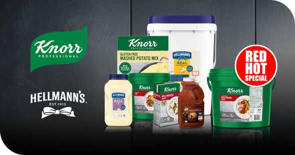 Knorr Sauce & Mash / Hellmann’s Mayonnaise & Aioli