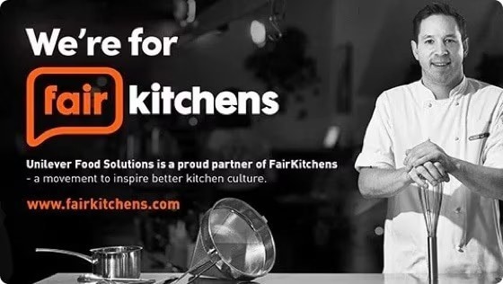 We're for fair kitchens We're for fair kitchens
